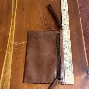 Born, leather wristlet
